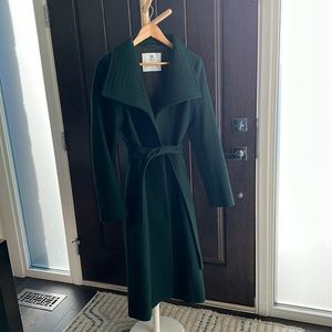 Aritzia Connor Long wool hand crafted slim fit made in Italy